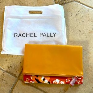 Rachel Pally Leather Floral Reversible Clutch
